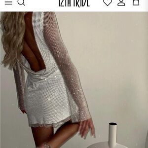 12th Tribe White Backless Dress